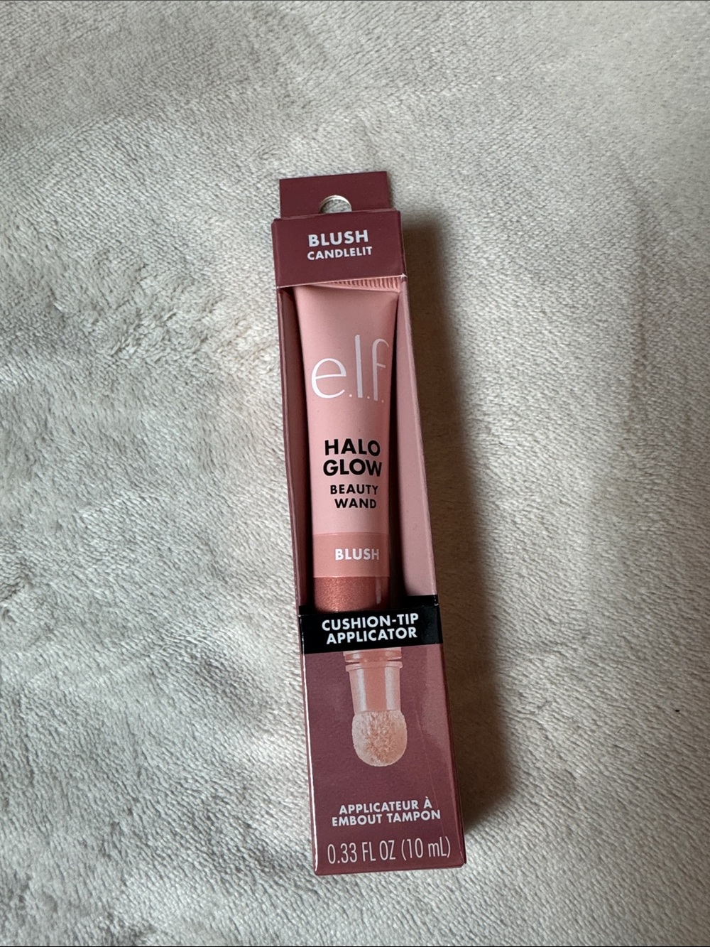 ELF Halo Glow Beauty Wand Blush - Candlelit Pink
